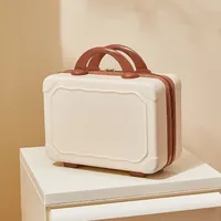 Suitcase Makeup Bag Small Case Zipper Women's Suitcase Short Distance Mini Storage Case Suitcase Accompanying Gift Bag sku image 3