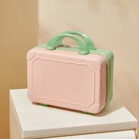 Suitcase Makeup Bag Small Case Zipper Women's Suitcase Short Distance Mini Storage Case Suitcase Accompanying Gift Bag sku image 5