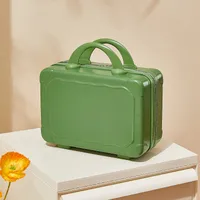 Suitcase Makeup Bag Small Case Zipper Women's Suitcase Short Distance Mini Storage Case Suitcase Accompanying Gift Bag sku image 6