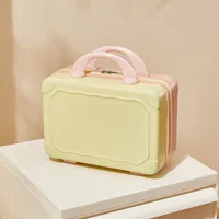 Suitcase Makeup Bag Small Case Zipper Women's Suitcase Short Distance Mini Storage Case Suitcase Accompanying Gift Bag sku image 8