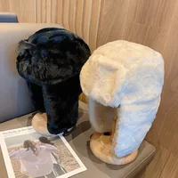 Hat Women's Lei Feng Hat Men's Winter Korean-style Northeast Cold-proof Hat Winter Cycling Ear Protectors Thickened Windproof Warm Cute main image 1