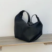 Women's Bag  New Korean Style Large Capacity Dumpling Bag Soft Leather Tote Bag Fashionable Shoulder Bag Messenger Bag main image 2