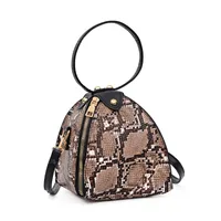 Fashion Leopard Triangle Bag  Korean Style New Arrival Portable Women's Bag Fashionable Women's Shoulder Crossbody Mini Bag main image 5