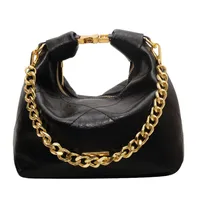 This Year's Popular Bag Women's Large Capacity  New Autumn And Winter Texture Rhombus Chain Shoulder Bag Popular Bucket Bag main image 3
