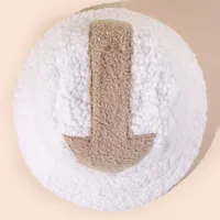 Arrow Lamb Wool Fisherman Hat Autumn And Winter Warm   Hat New  In Stock Wholesale Basin Hat main image 2