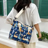 Mummy Bag New Casual Fashion Printed Multifunctional Portable Crossbody Bag Casual Lightweight Thermal Insulation Mother And Baby Bag main image 4