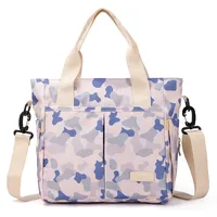Mummy Bag New Casual Fashion Printed Multifunctional Portable Crossbody Bag Casual Lightweight Thermal Insulation Mother And Baby Bag sku image 3