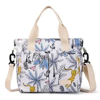 Mummy Bag New Casual Fashion Printed Multifunctional Portable Crossbody Bag Casual Lightweight Thermal Insulation Mother And Baby Bag sku image 9