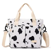 Mummy Bag New Casual Fashion Printed Multifunctional Portable Crossbody Bag Casual Lightweight Thermal Insulation Mother And Baby Bag sku image 10