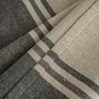 Yi Qiyun Striped Tablecloth Brown Contrast Color Japanese Table Cloth Coffee Table Cloth Fabric Rectangular  Direct main image 5