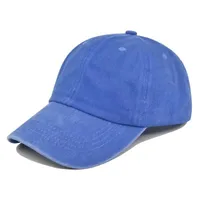 Washed Hat Distressed Baseball Cap Vintage Cap Men's Soft Top Light Plate Solid Color Hat Women's Outdoor Cowboy Hat sku image 13