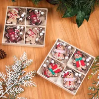Christmas Cartoon Style Simple Style Letter Snowman Cloth Holiday Daily Hanging Ornaments main image 5