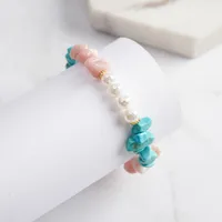 Glass Sterling Silver Shell Bracelets Vintage Style Marine Style main image 3