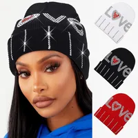 Unisex IG Style Love Letter Eaveless Beanie Hat main image 1
