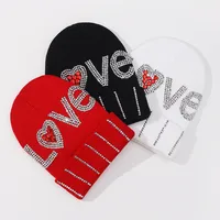 Unisex IG Style Love Letter Eaveless Beanie Hat main image 2