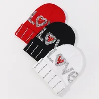 Unisex IG Style Love Letter Eaveless Beanie Hat main image 3