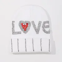 Unisex IG Style Love Letter Eaveless Beanie Hat sku image 1