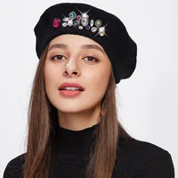 Women's Elegant Streetwear Solid Color Eaveless Beret Hat main image 2