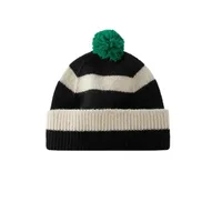 Unisex Sweet Classic Style Stripe Eaveless Wool Cap main image 5