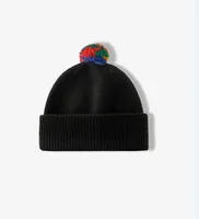 Unisex Sweet Classic Style Stripe Eaveless Wool Cap sku image 4