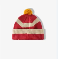 Unisex Sweet Classic Style Stripe Eaveless Wool Cap sku image 5