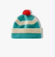 Unisex Sweet Classic Style Stripe Eaveless Wool Cap sku image 6
