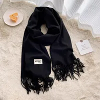Soft Imitation Cashmere Scarf Women's Autumn And Winter Korean Style New Warm Couple Scarf Cold-proof Outer Long Shawl sku image 20