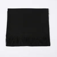 Cashmere Solid Color Scarf Women's Autumn And Winter 220g Explosions Barbed Hair  Padded Travel Warm Tassel  Shawl sku image 27