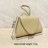 New   Fashion Light Luxury Handbag Bag Birthday Wedding Banquet Dress Evening Bag Fashion Evening Bag sku image 1