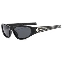 New  Sports Sunglasses  Fashion Sunglasses Vintage INS Catwalk Men's And Women's Modern Sunglasses sku image 2
