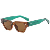 Basic Simple Style Geometric Ac Square Full Frame Women's Sunglasses main image 1