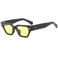 Basic Simple Style Geometric Ac Square Full Frame Women's Sunglasses main image 2