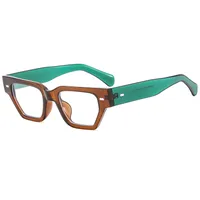 Basic Simple Style Geometric Ac Square Full Frame Women's Sunglasses main image 3