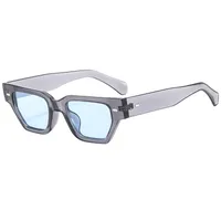 Basic Simple Style Geometric Ac Square Full Frame Women's Sunglasses main image 4