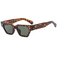 Basic Simple Style Geometric Ac Square Full Frame Women's Sunglasses sku image 5
