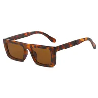 Basic Simple Style Geometric Ac Square Full Frame Women's Sunglasses main image 4