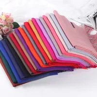 Pure Color Cashmere Scarf Women's Autumn And Winter Popular  Shawl Scarf Annual Meeting Gift Red Scarf  Direct Sales main image 1
