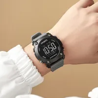 New  Men's Electronic Watch Casual Fashion Trend High Color Value Student Sports Smart Multi-function Watch sku image 7