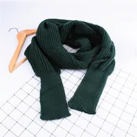 Autumn And Winter Wool Scarf  Men And Women's Long Neck Shawl With Sleeves Knitted Scarf sku image 7