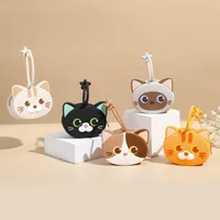 Women's Cat Silica Gel Zipper Kids Wallets main image 1