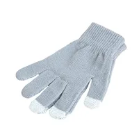 Autumn And Winter Plush Thick Touch Screen And Thin Acrylic Warm Cold-proof Knitted Wool Touch Screen Gloves Wholesale main image 5