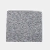 Autumn And Winter New Spot Knitted Scarf Men And Women Plus Velvet Warm Pullover Scarf Vertical Stripe Solid Color Knitted Collar main image 3