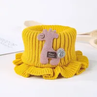 Wool Knitted Baby Scarf Winter Children's Casual Collar Boys And Girls Scarf Warm Baby Scarf Children's sku image 4