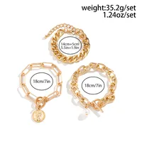 Elegant Streetwear Solid Color Copper Bracelets sku image 6