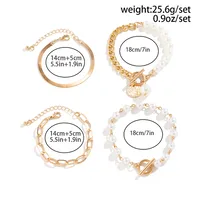 Elegant Streetwear Solid Color Copper Bracelets sku image 7