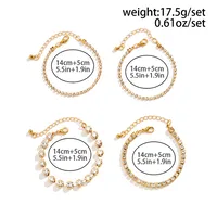 Elegant Streetwear Solid Color Copper Bracelets sku image 3