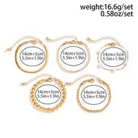Elegant Streetwear Solid Color Copper Bracelets sku image 9