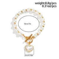 Elegant Streetwear Solid Color Copper Bracelets sku image 4