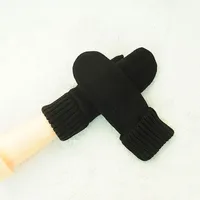 Autumn Women's Winter Korean-style Cute Thickened Fleece-lined Warm Cold-proof Riding Gloves Japanese Cashmere Gloves For Men main image 2