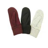 Autumn Women's Winter Korean-style Cute Thickened Fleece-lined Warm Cold-proof Riding Gloves Japanese Cashmere Gloves For Men main image 5